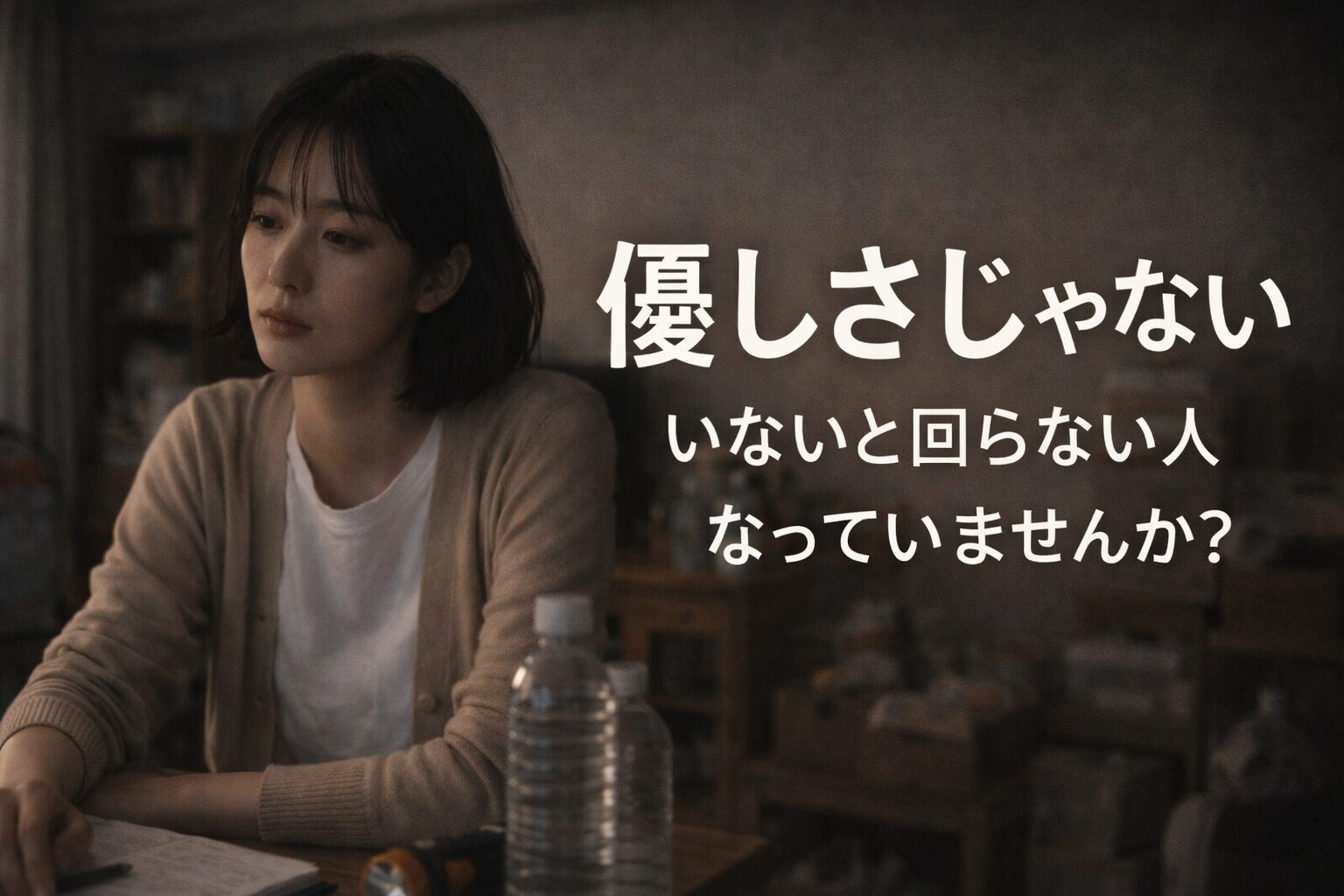 優しい人ほど疲れやすい理由｜“いないと回らない人”になっていませんか？