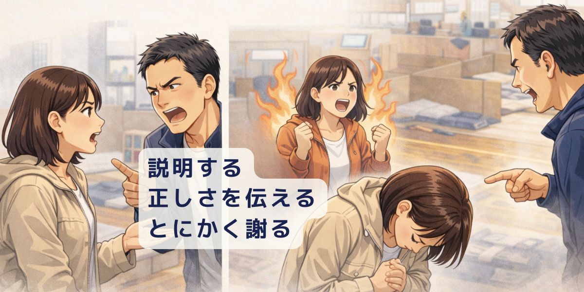 まずしてはいけない行動