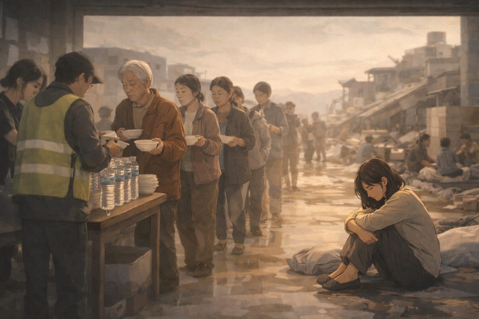 大丈夫そうな人から支援が減っていく