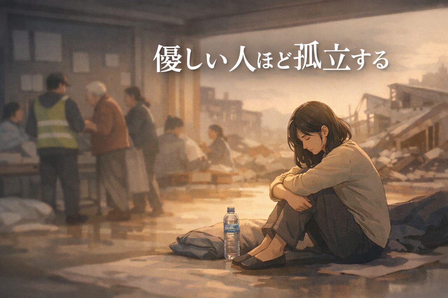 優しい人ほど孤立する ― 災害のあとに起きる静かな危険