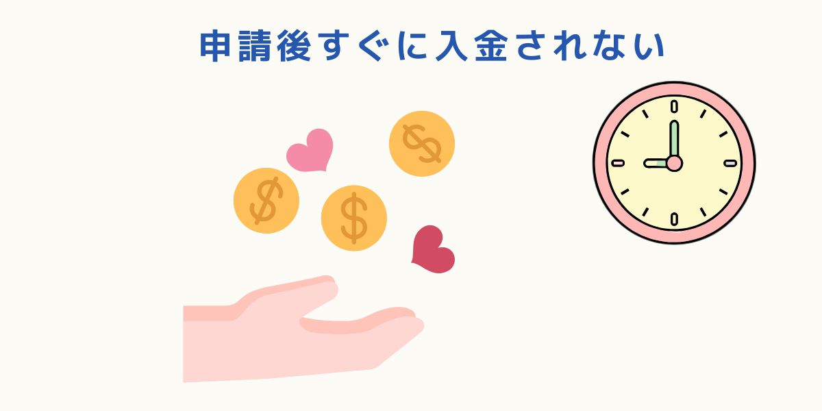 支援金はいつ振り込まれる？（目安）