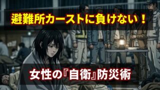 避難所にも「カースト」がある?実録・理不尽な排除から身を守るための『自衛防災術』