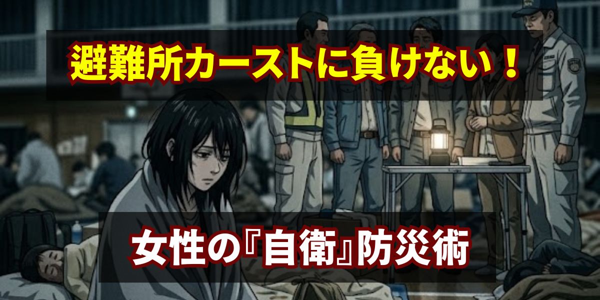 避難所にも「カースト」がある？実録・理不尽な排除から身を守るための『自衛防災術』