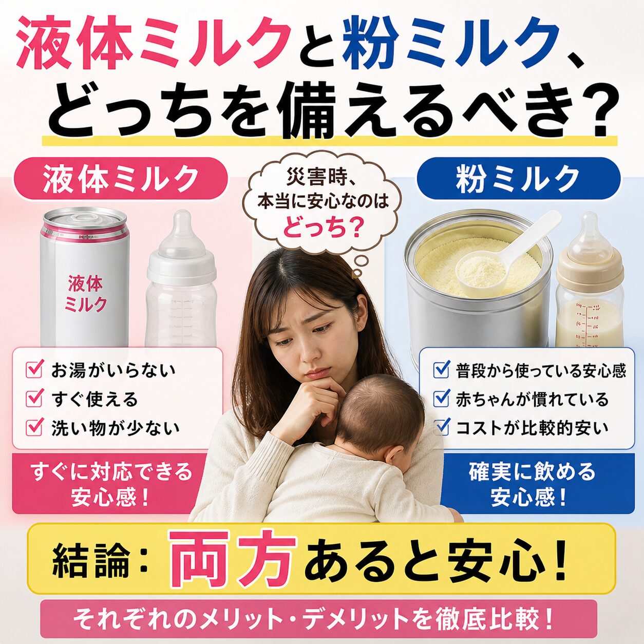 liquid milk or powdered milk
